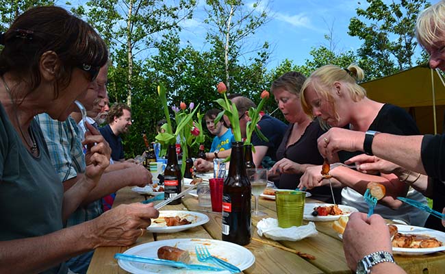 Gezellig samen eten...